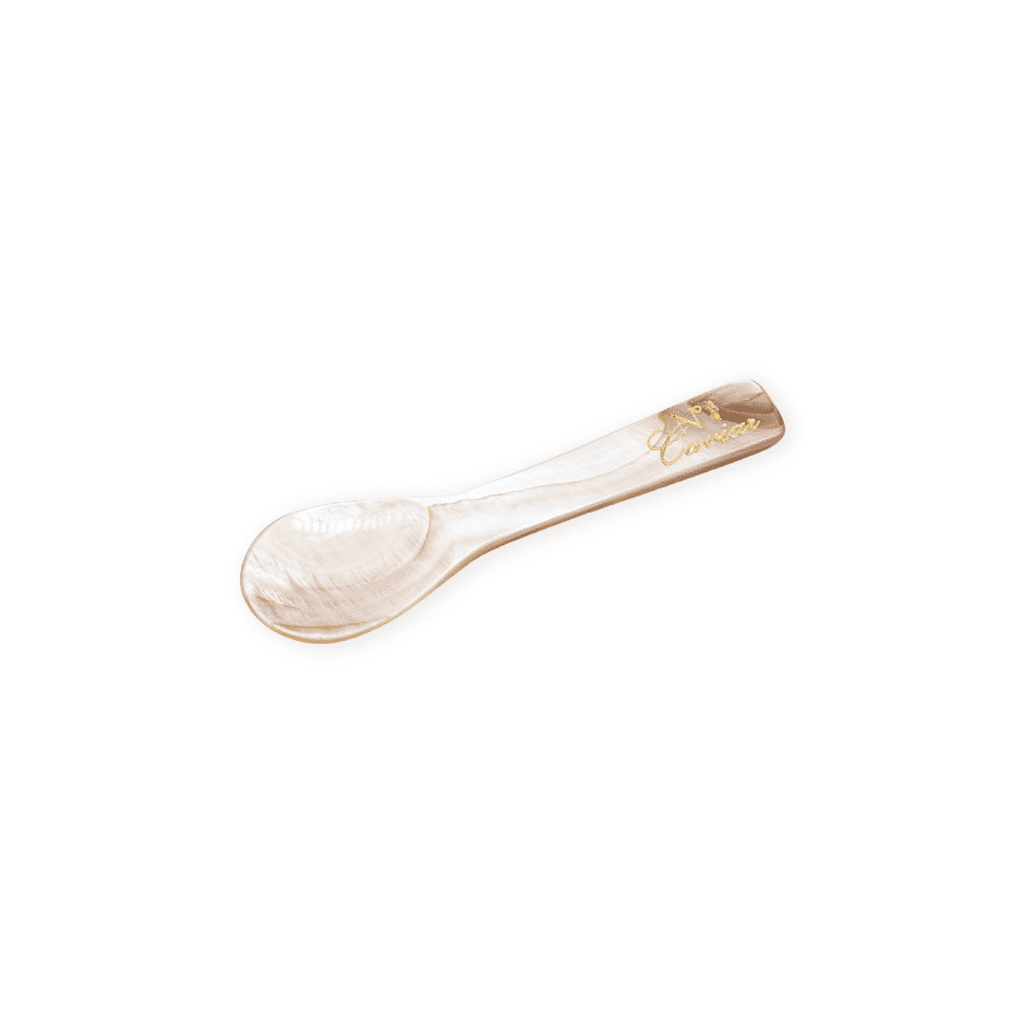 Pink Mother of Pearl Caviar Spoon – Small