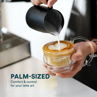 Double-Wall Latte Art Glasses – 8.5 oz, Set of 2