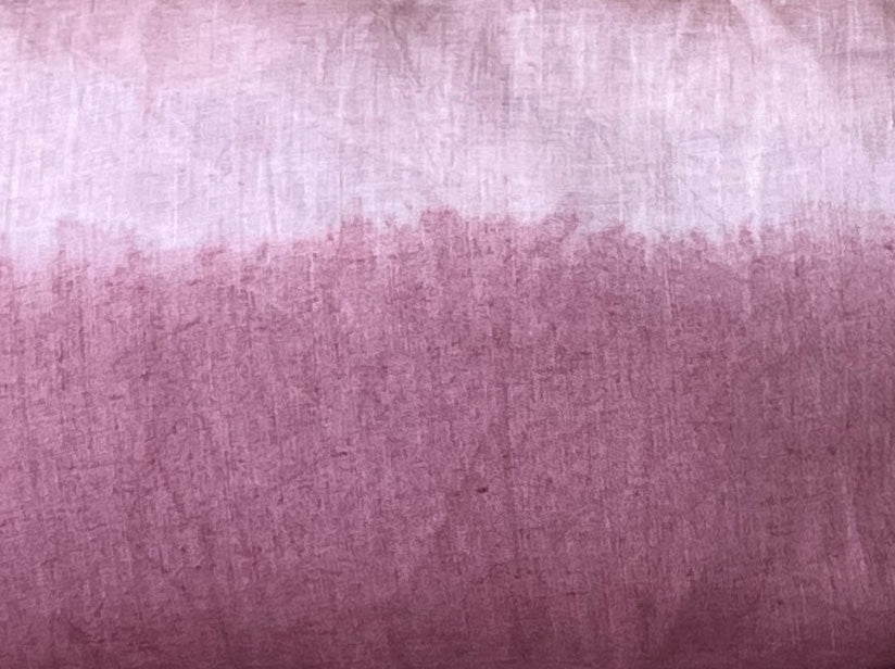 Linen Lumbar Ombre Throw Pillow – Handwoven Home Decor