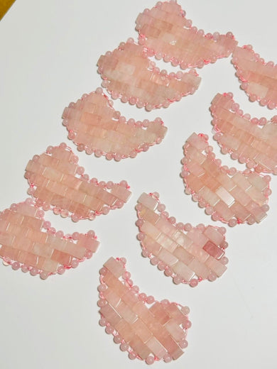 Rose Quartz Under Eye Mask – Cooling Crystal Eye Mask Set