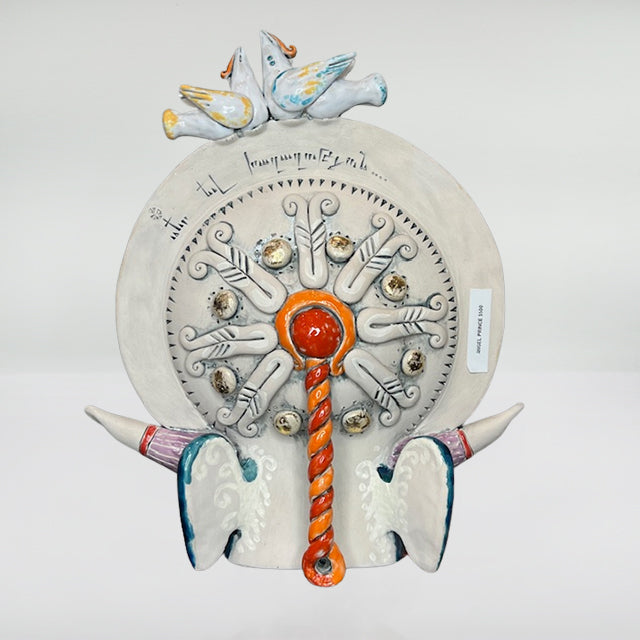 Angel of Open Skies – Love Angel Ceramic Sculpture by Aram Hunanyan