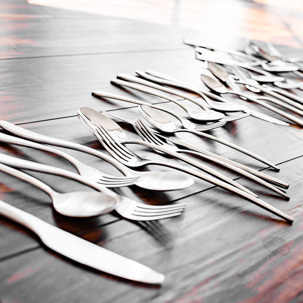 Cambridge Averie Satin 20-Piece Flatware Set, 18/0 stainless steel (view 5)
