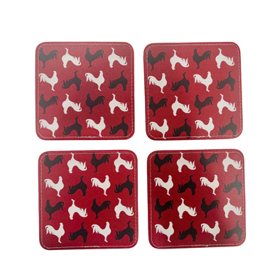 Gamecock Spirit Coasters – Set of 4