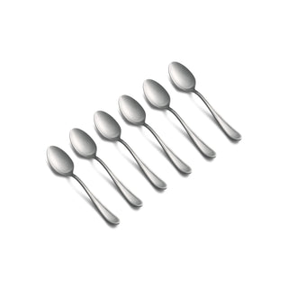 Cambridge Malibu Satin Teaspoons, Set of 6, 18/0 stainless steel