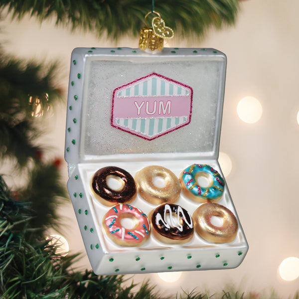 Box of Donuts Ornament – Sweet Holiday Decoration for Donut Lovers