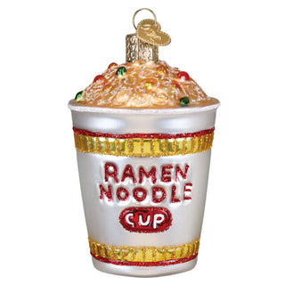 Ramen Noodle Cup Ornament – Cute Instant Ramen Christmas Tree Decoration