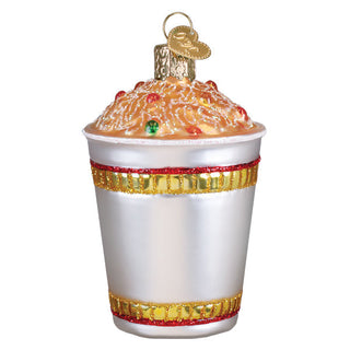 Ramen Noodle Cup Ornament – Cute Instant Ramen Christmas Tree Decoration