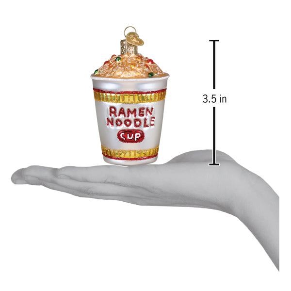 Ramen Noodle Cup Ornament – Cute Instant Ramen Christmas Tree Decoration