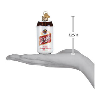 Schlitz Beer Can Ornament – Retro Christmas Tree Decoration for Beer Lovers