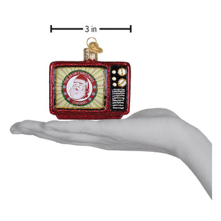 24 Hr Christmas Channel Ornament – Festive Holiday TV-Themed Decoration