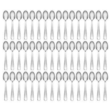Cambridge Branson 48-Piece Teaspoon Set, 18/0 stainless steel