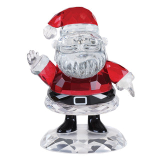 Santa Claus Crystal Figur