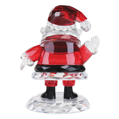 Santa Claus Crystal Figur