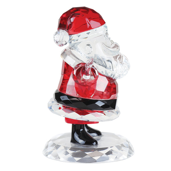 Santa Claus Crystal Figur