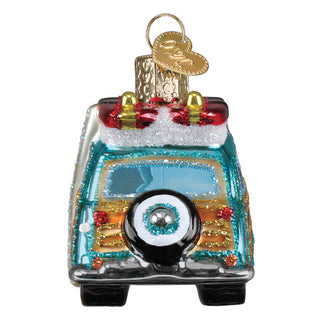 The Beach Boys Surfin' Woody Ornament – Retro Holiday Decor for Music Lovers