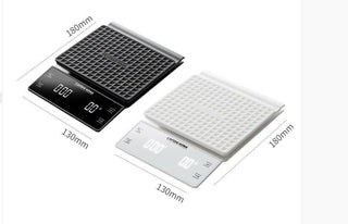 Digital Coffee Scale with Timer & LED Display – 3000g Precision Brewing Scale