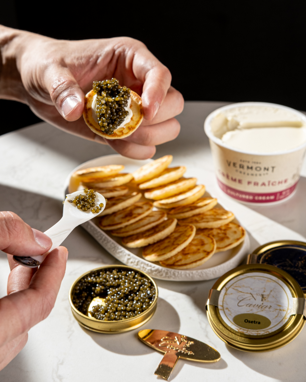 Caviar Trio Tasting Set