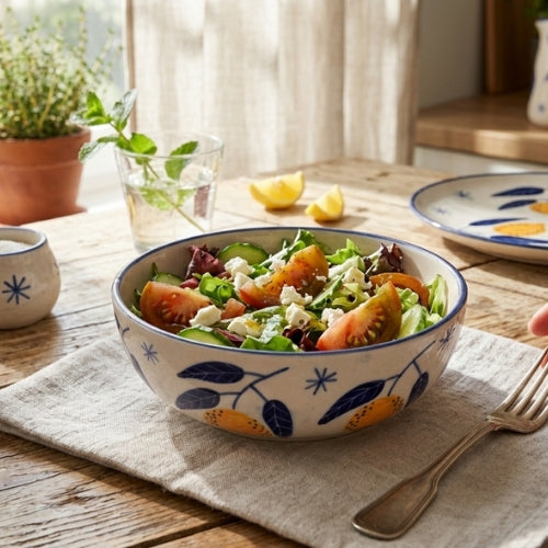 Italian Lemon Bowl Set of 2