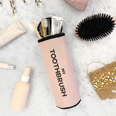 Toothbrush Travel Case – Pink/Blush