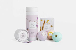 Bath Bombs Spa Gift Set – Unique Relaxation Gift for Her, Mom, or BFF