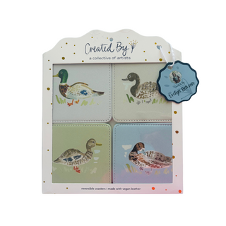 Duck, Duck Coasters – Set of 4