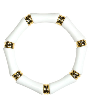 Logan Bamboo Acrylic Bracelet