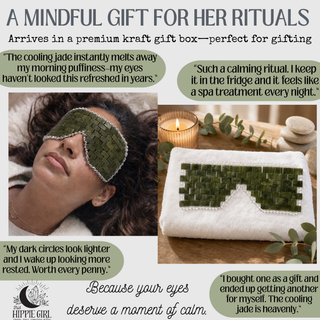 Terra Jade Natural Eye Mask – Cooling Xiuyan Jade Crystal Eye Therapy