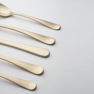 Cambridge Rhiannon Champagne Satin 20-Piece Flatware Set, 18/0 stainless steel (view 4)