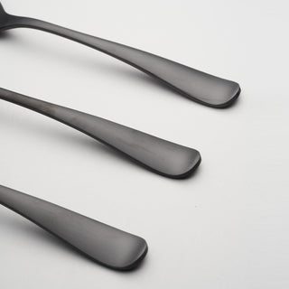 Cambridge Rhiannon Black Satin 3-Piece Hostess Set, 18/0 stainless steel (view 4)