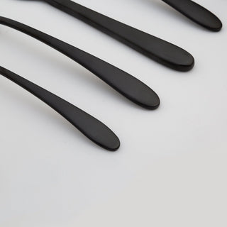 Cambridge Poet Black Satin 20-Piece Flatware Set, 18/0 stainless steel (view 6)