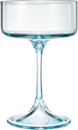 Khen Morgan Champagne Coupe Set – Vibrant Colors (Set of 4)