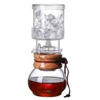 Glass Cold Brew Coffee Maker with Adjustable Drip System – 400ml
