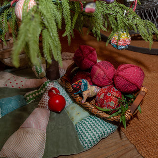 Christmas Cottage Tree Skirt