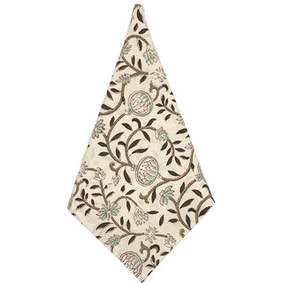 Cabana Napkin - Set of 8 and  Tablecloth, Pink Pomegranate