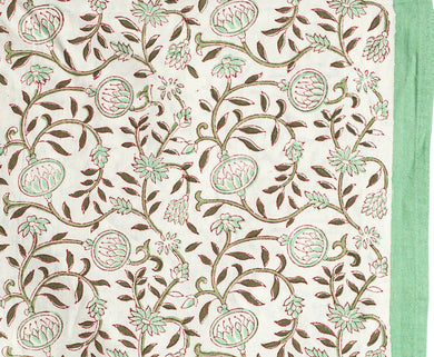Cabana Napkin - Set of 8 and  Tablecloth, Pink Pomegranate