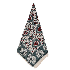 Cabana Napkin - Set of 8 and  Tablecloth, Crimson Clover