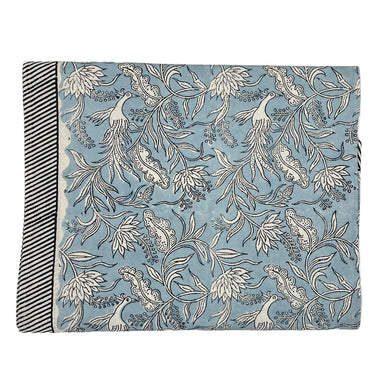 Cabana Napkin - Set of 8 and  Tablecloth, Flowers and Feathers