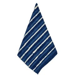 Cabana Napkin  - Set of 8, Indigo Stripe