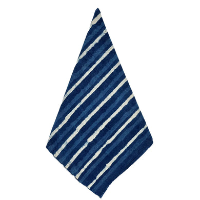 Cabana Napkin  - Set of 8, Indigo Stripe