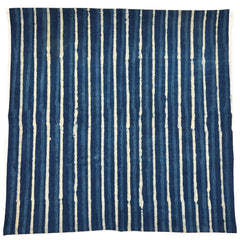 Cabana Napkin  - Set of 8, Indigo Stripe