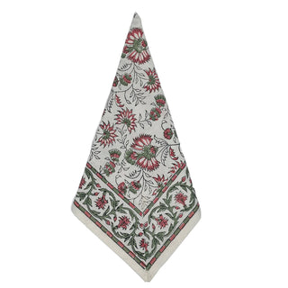 Cabana Napkin - Set of 8, Pink Trellis