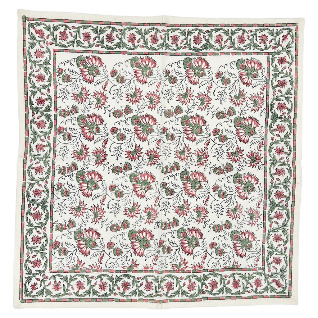 Cabana Napkin - Set of 8, Pink Trellis