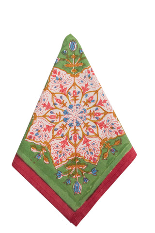 Cabana Napkin - Set of 8, and Tablecloth, Pretty in Pink