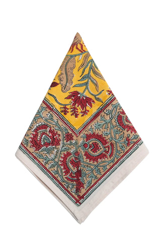 Cabana Napkin - Set of 8, and Tablecloth, Warm Welcome