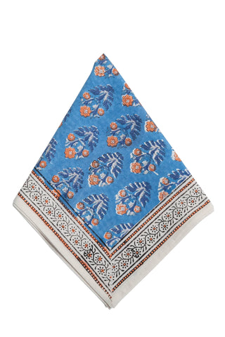 Cabana Napkin - Set of 8, and Tablecloth, Blue Skies