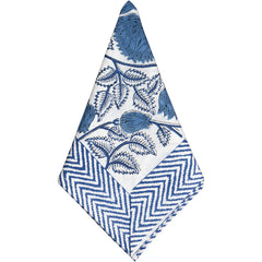 Cabana Napkin - Set of 8, and Tablecloth, Blue Meadow