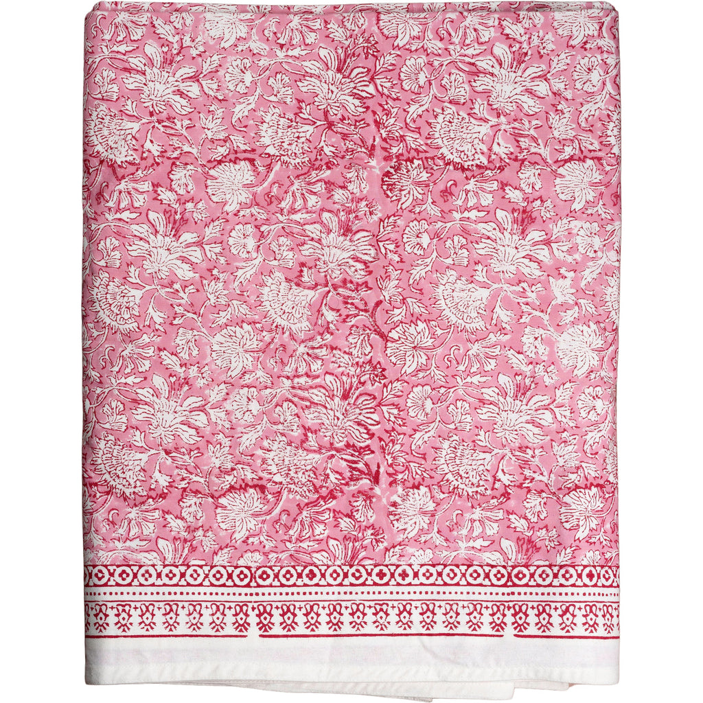 Cabana Napkins - Set of 8, and Tablecloth, Petals & Plums