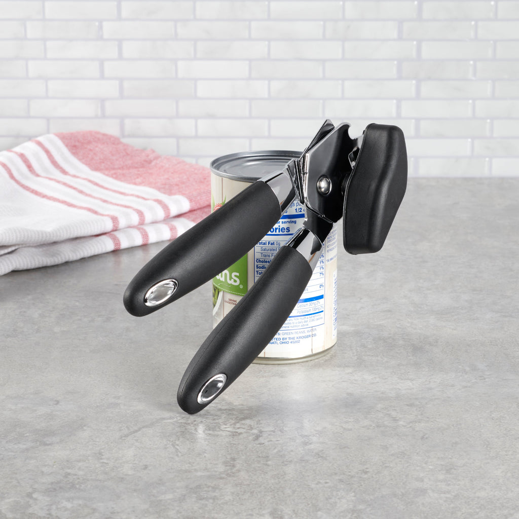 Oneida Kitchen Easy-Turn Can Opener & Bottle Cap Opener, stainless steel (view 2)
