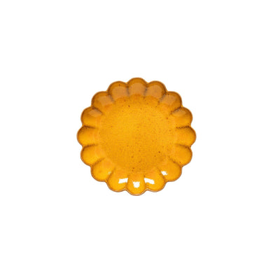 COSTA NOVA – Casafina Marrakesh Appetizer Plate, White/Yellow/Blue/Green – Colorful Stoneware Starter Plate