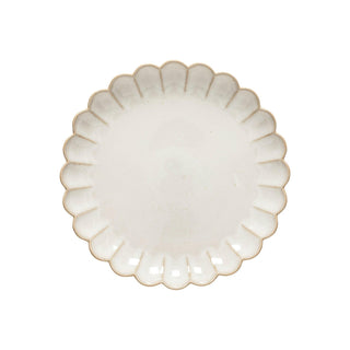 COSTA NOVA – Casafina Marrakesh Dinner Plate, White/Green – Stylish Two-Tone Ceramic Plate